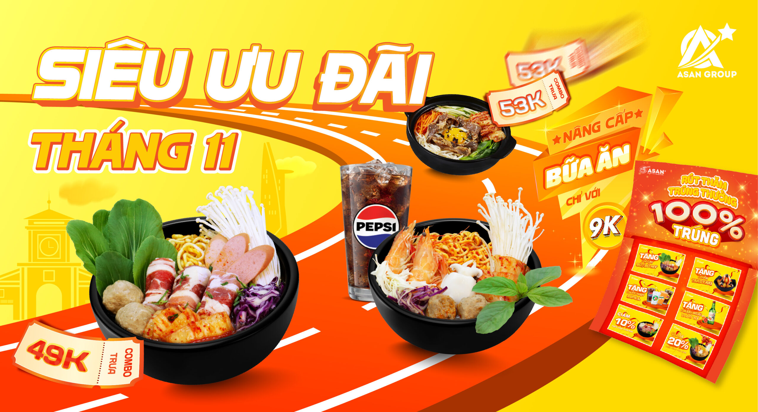 SIÊU ƯU ĐÃI THÁNG 11 TẠI ASAN&HAGU